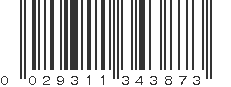 UPC 029311343873