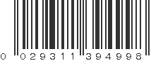 UPC 029311394998