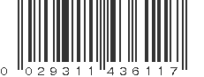 UPC 029311436117