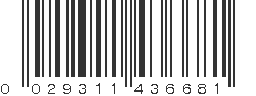 UPC 029311436681