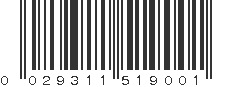 UPC 029311519001