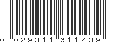 UPC 029311611439