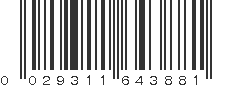 UPC 029311643881