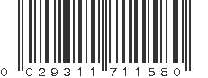 UPC 029311711580