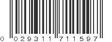 UPC 029311711597