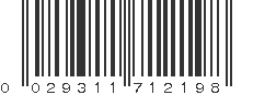 UPC 029311712198