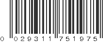 UPC 029311751975