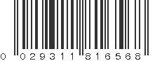 UPC 029311816568