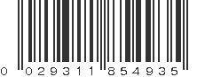 UPC 029311854935