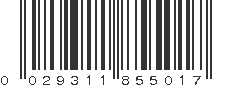 UPC 029311855017