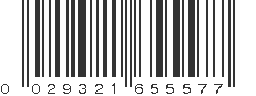 UPC 029321655577
