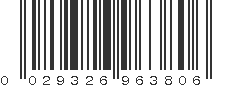 UPC 029326963806