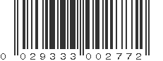 UPC 029333002772