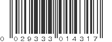 UPC 029333014317