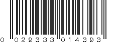 UPC 029333014393