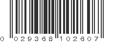 UPC 029368102607