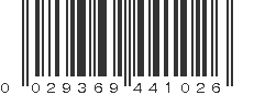 UPC 029369441026