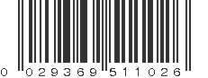 UPC 029369511026