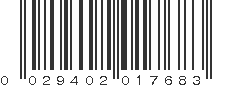 UPC 029402017683