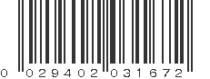 UPC 029402031672