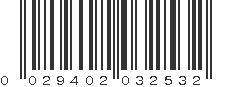 UPC 029402032532