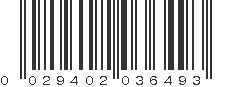 UPC 029402036493