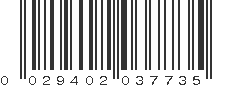 UPC 029402037735