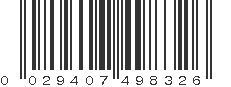 UPC 029407498326