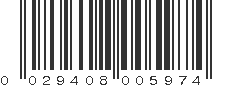 UPC 029408005974