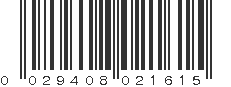 UPC 029408021615