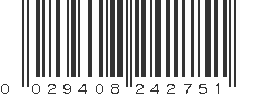 UPC 029408242751