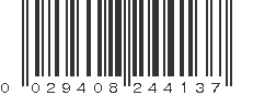 UPC 029408244137