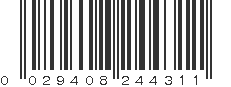 UPC 029408244311