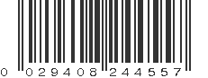 UPC 029408244557