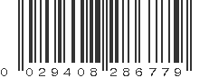 UPC 029408286779