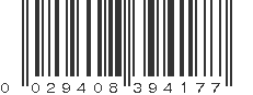 UPC 029408394177