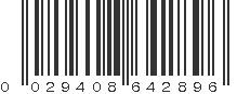 UPC 029408642896