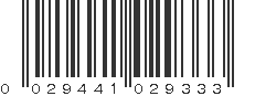 UPC 029441029333