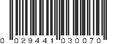 UPC 029441030070