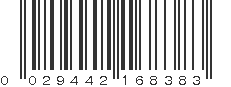 UPC 029442168383