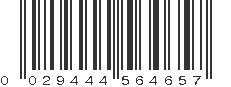 UPC 029444564657