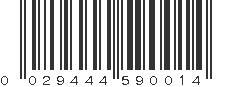 UPC 029444590014