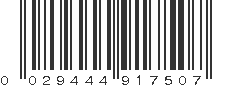 UPC 029444917507