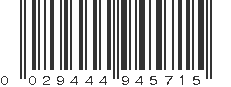 UPC 029444945715