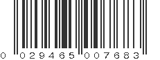 UPC 029465007683