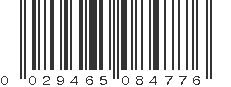 UPC 029465084776