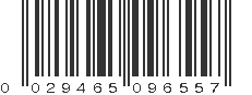 UPC 029465096557