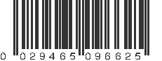 UPC 029465096625