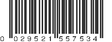 UPC 029521557534