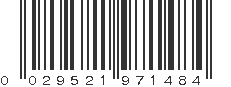 UPC 029521971484